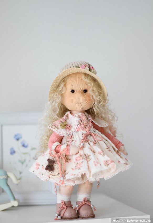 Сашенька кукла из ткани — Авторские текстильные куклы: Вальдорфские