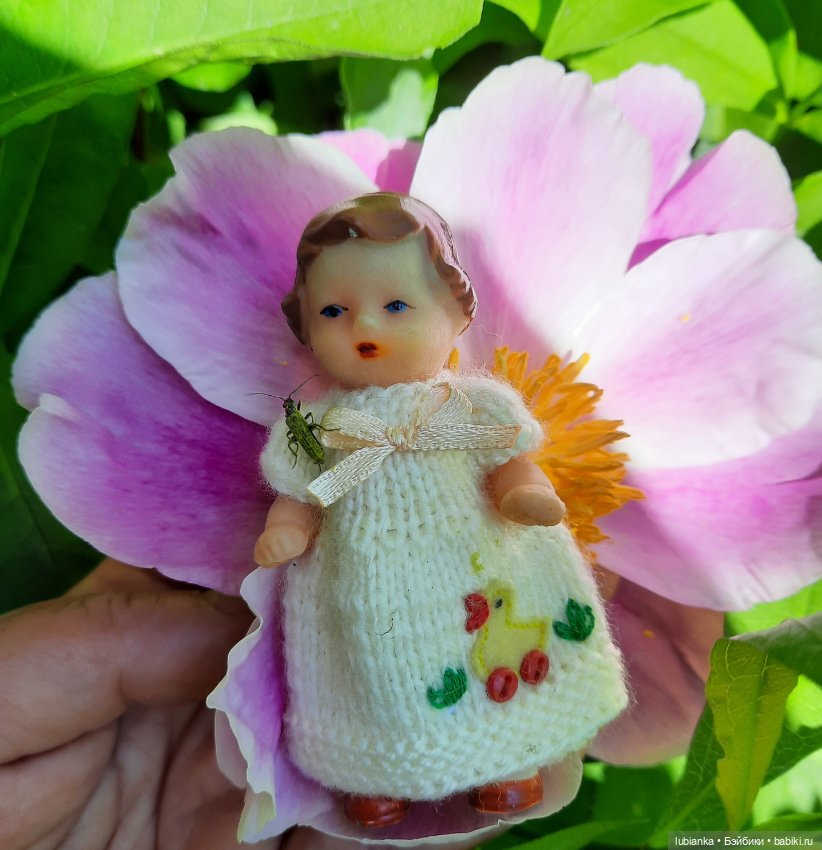 Новое платье и пионы — Винтажные куклы ГДР (Немки): Бигги (фото 6)