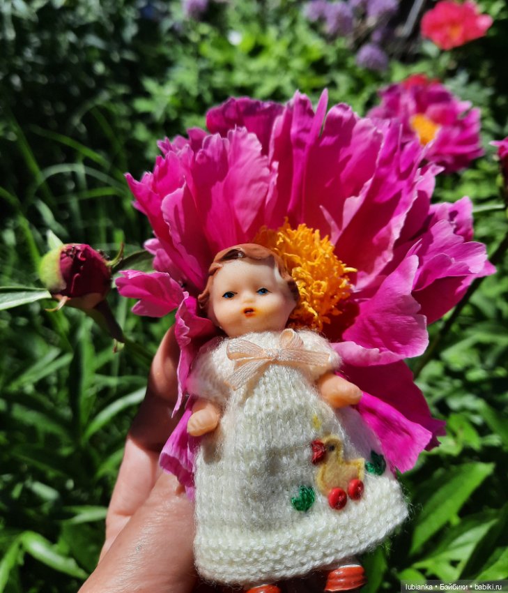 Новое платье и пионы — Винтажные куклы ГДР (Немки): Бигги (фото 7)