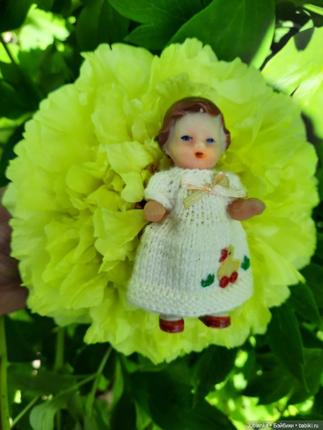 Новое платье и пионы — Винтажные куклы ГДР (Немки): Бигги (фото 5)