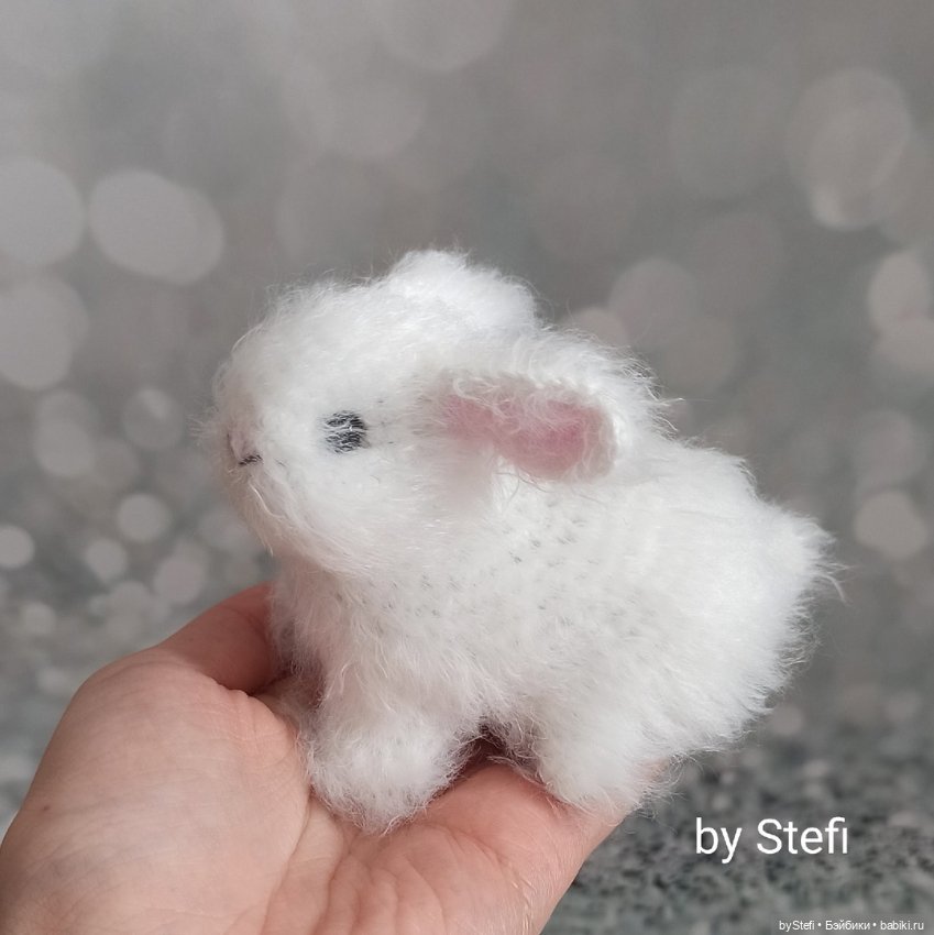 Инь и Янь. Кролики — Вязаные игрушки и амигуруми: крючком (фото 8)