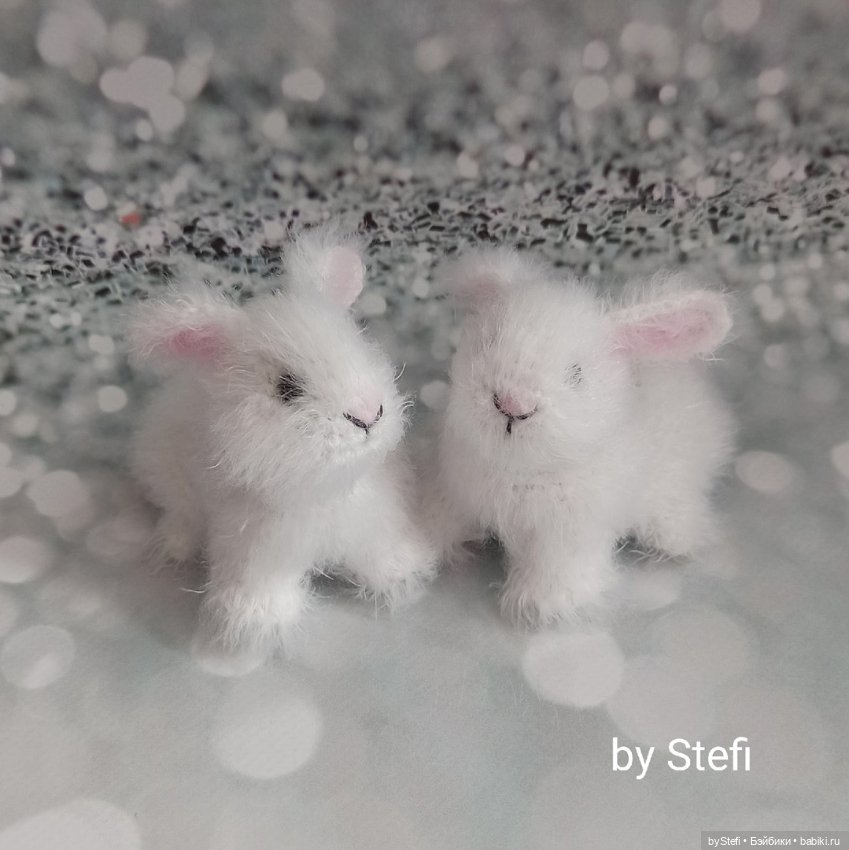 Инь и Янь. Кролики — Вязаные игрушки и амигуруми: крючком (фото 2)