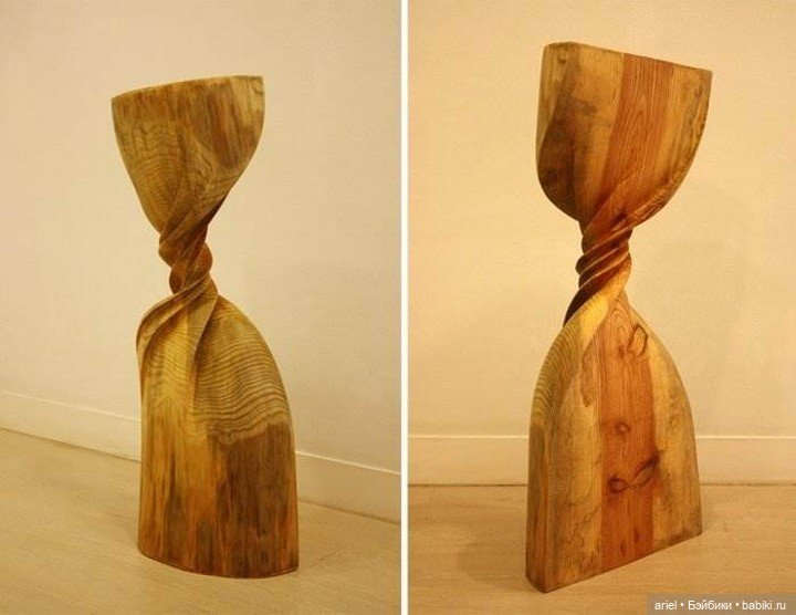 Закрученные деревянные скульптуры от Ксавье Пуэнте Виларделя (Xavier Puente Vilardell) (фото 2)