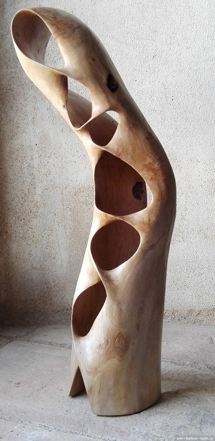 Закрученные деревянные скульптуры от Ксавье Пуэнте Виларделя (Xavier Puente Vilardell)
