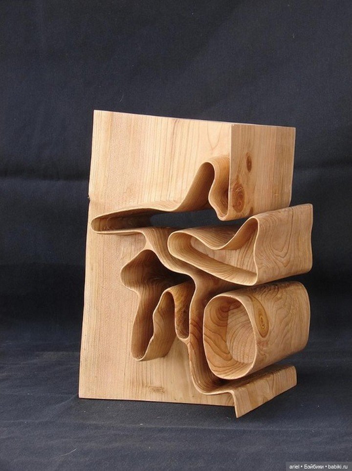 Закрученные деревянные скульптуры от Ксавье Пуэнте Виларделя (Xavier Puente Vilardell) (фото 10)