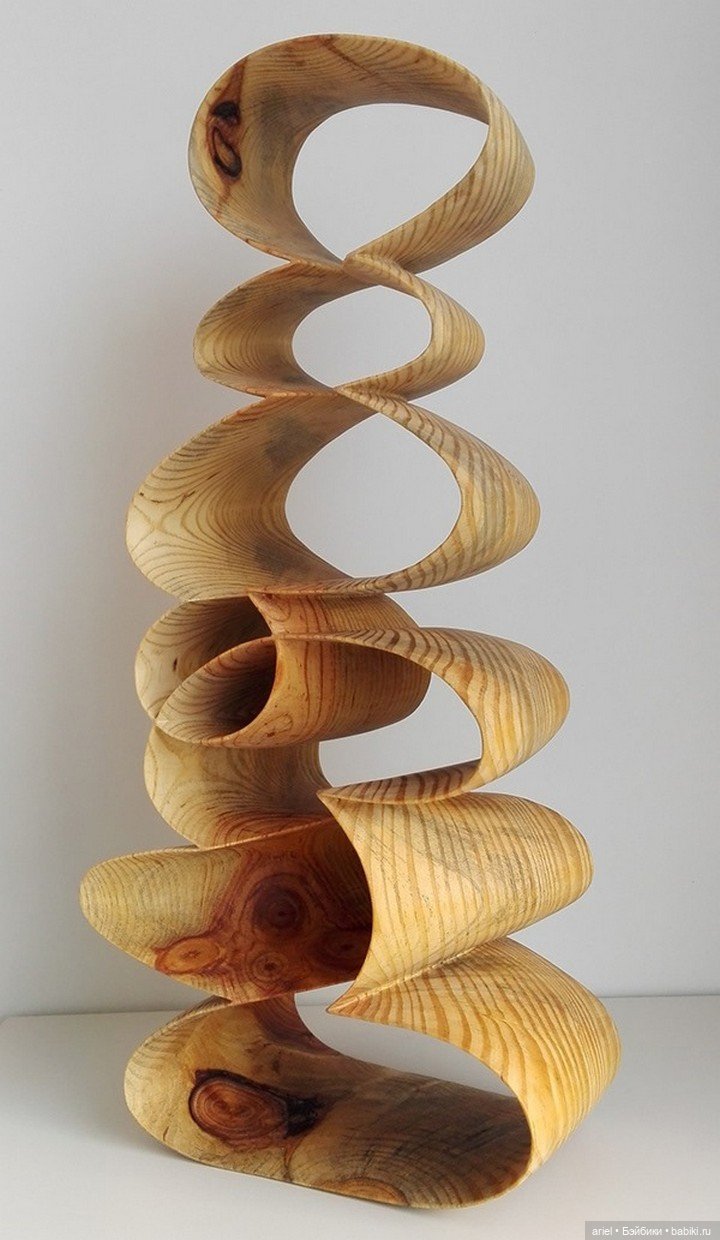 Закрученные деревянные скульптуры от Ксавье Пуэнте Виларделя (Xavier Puente Vilardell)