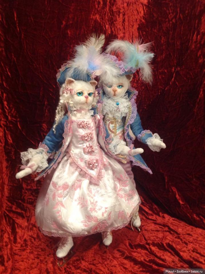 Кошки - очарование моё — Текстильные игрушки и примитивы: кофейные