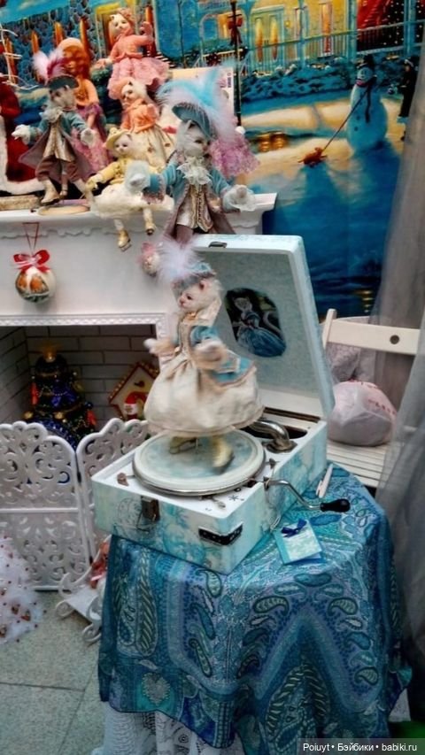 Кошки - очарование моё — Текстильные игрушки и примитивы: кофейные