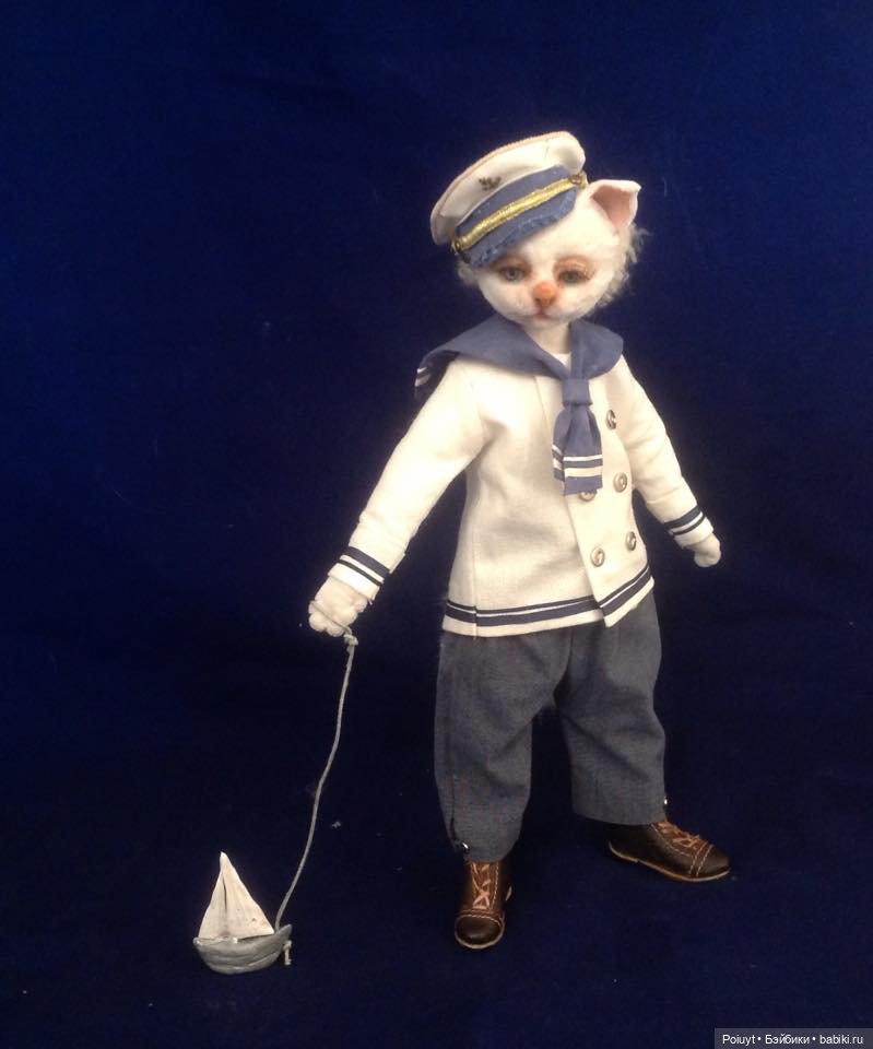 Кошки - очарование моё — Текстильные игрушки и примитивы: кофейные