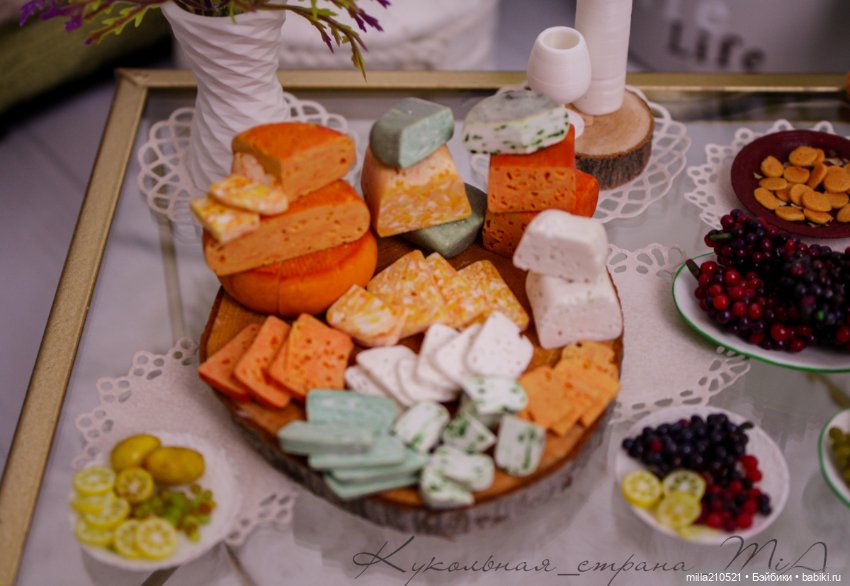 Сыр всему голова — Кукольная миниатюра своими руками: еда (фото 2)