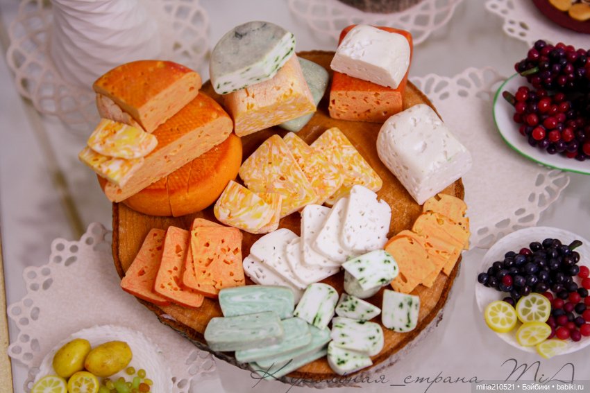 Сыр всему голова — Кукольная миниатюра своими руками: еда
