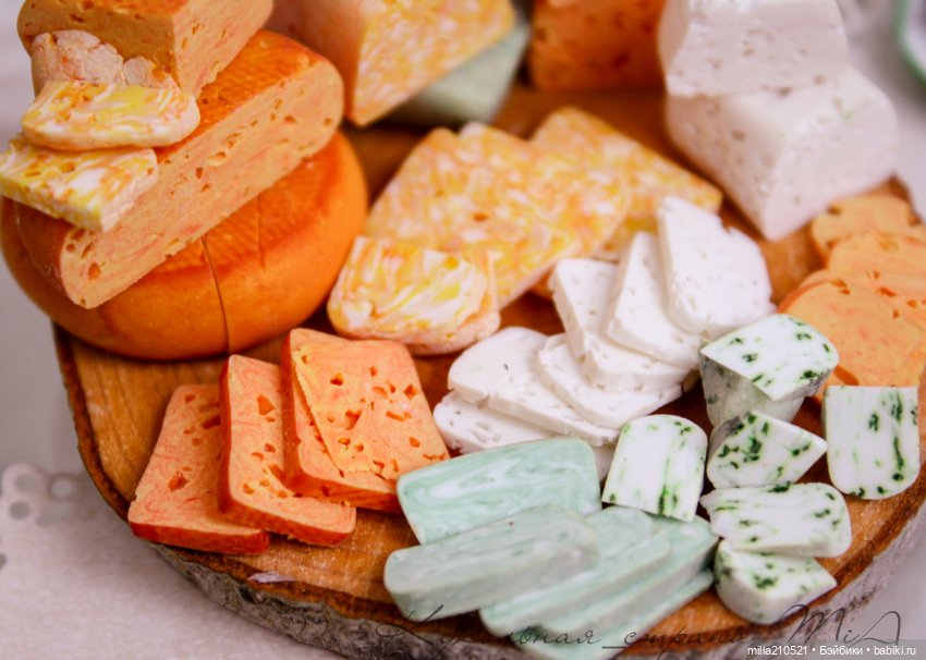 Сыр всему голова — Кукольная миниатюра своими руками: еда (фото 9)