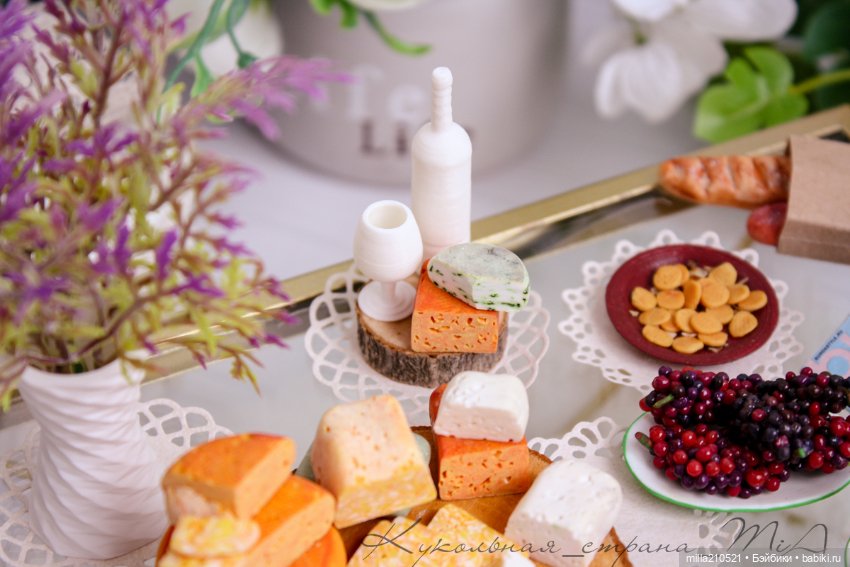 Сыр всему голова — Кукольная миниатюра своими руками: еда