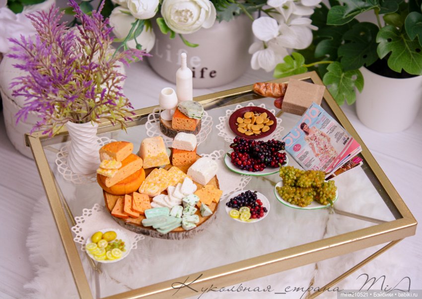 Сыр всему голова — Кукольная миниатюра своими руками: еда