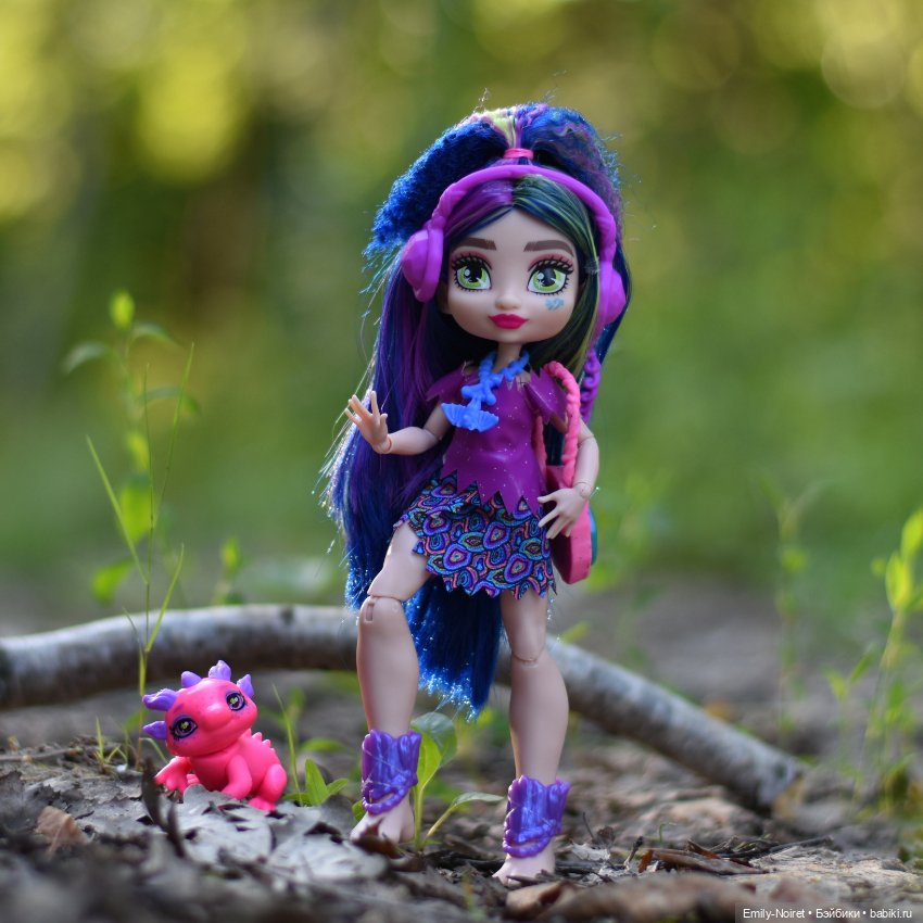 Девочка-ящерка Люмина — Игровые куклы разных производителей (Разное): редкие бренды