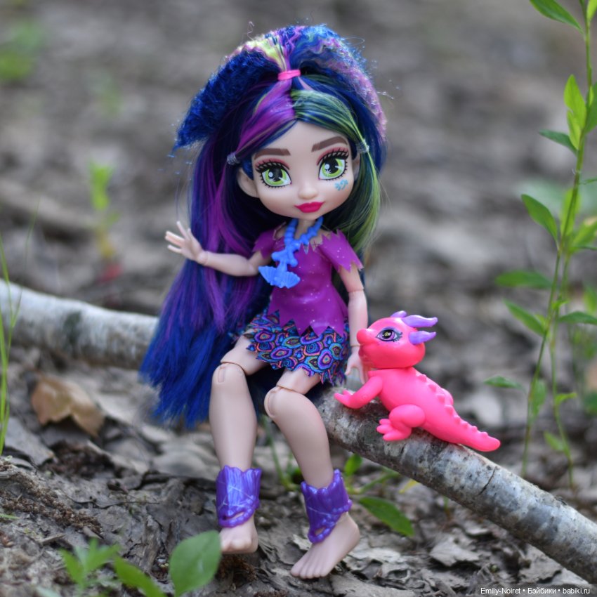 Девочка-ящерка Люмина — Игровые куклы разных производителей (Разное): редкие бренды (фото 6)
