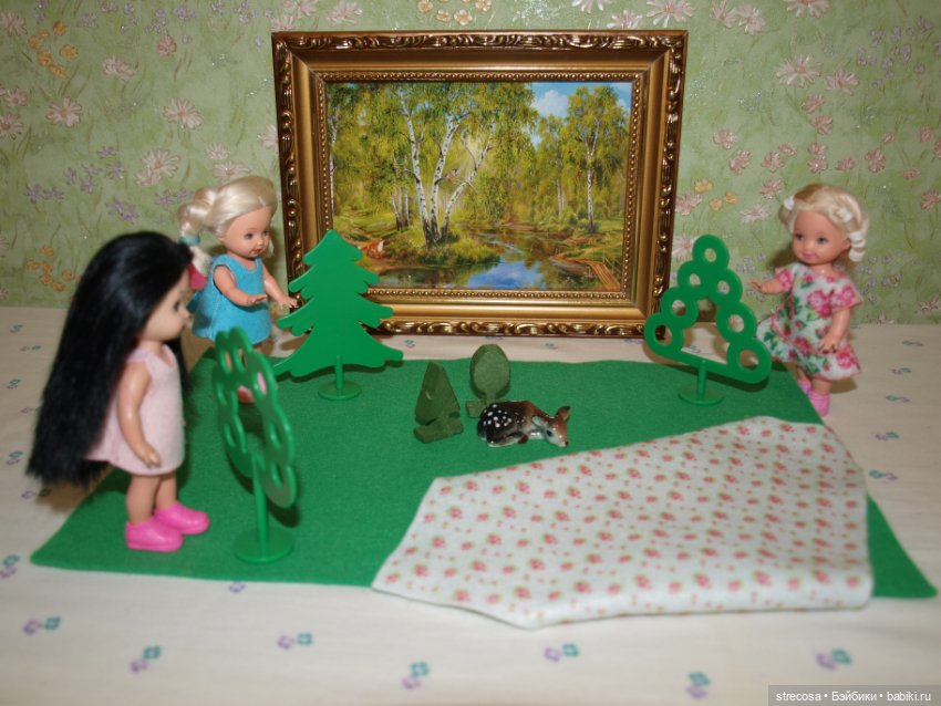 Маруся, Галочка и Светланка в "Научной экспедиции" (куколки Келли от Mattel) (фото 3)