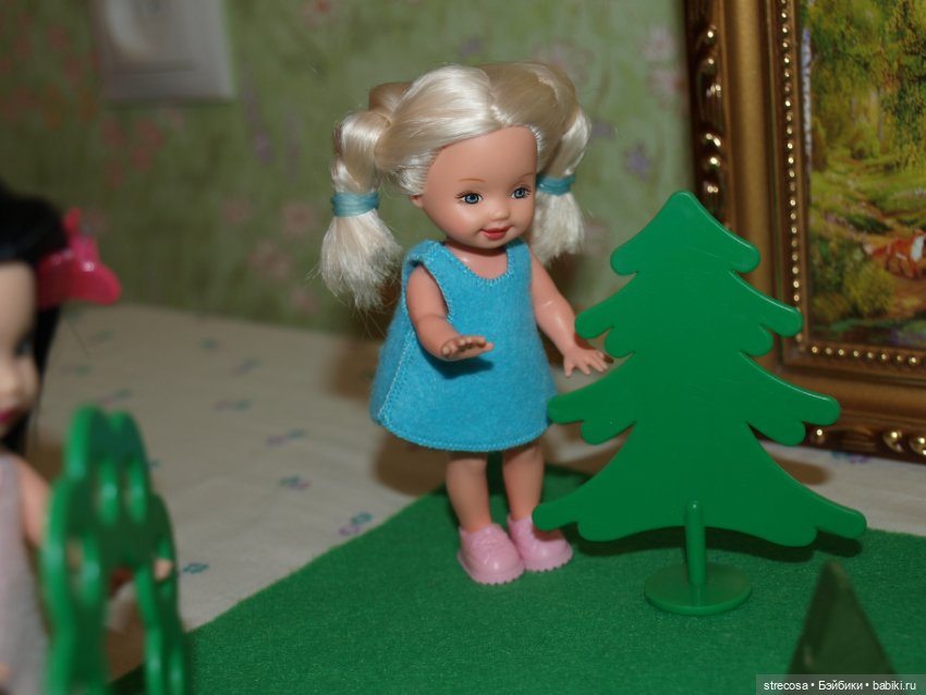 Маруся, Галочка и Светланка в "Научной экспедиции" (куколки Келли от Mattel) (фото 10)