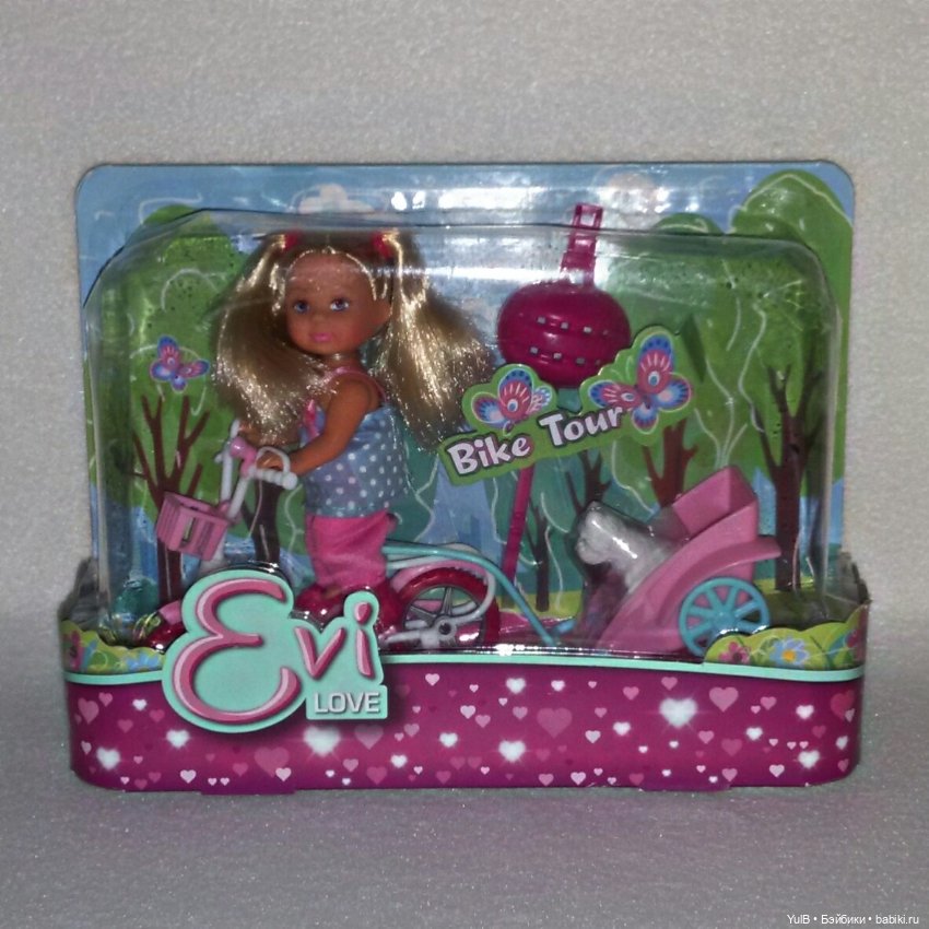 ...Велопрогулка — Куклы Simba: Еви (Evi) и Штеффи (Steffi Love)