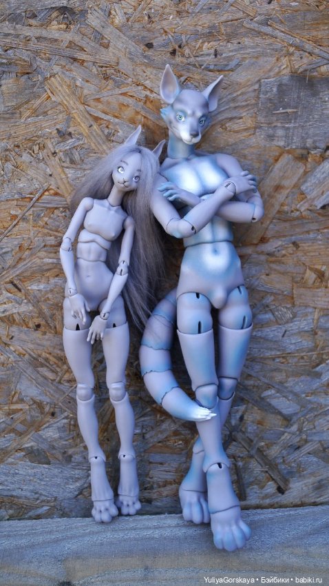 Зайка и волк Esteradolls — Гибридизация кукол BJD (БЖД): пересадка головы (фото 10)