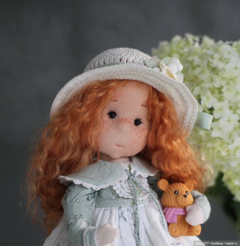 Рыжее лето — Авторские текстильные куклы: Вальдорфские (фото 2)