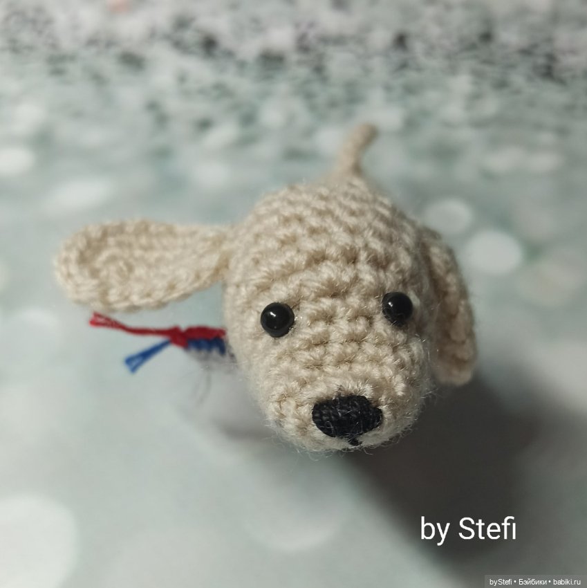 Мини-таксик — Вязаные игрушки и амигуруми: крючком