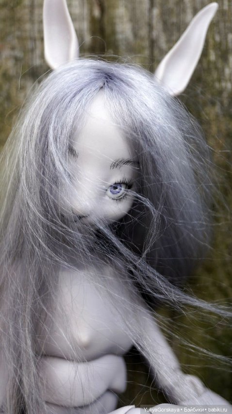 Зайка серенькая — Гибридизация кукол BJD (БЖД): пересадка головы (фото 9)