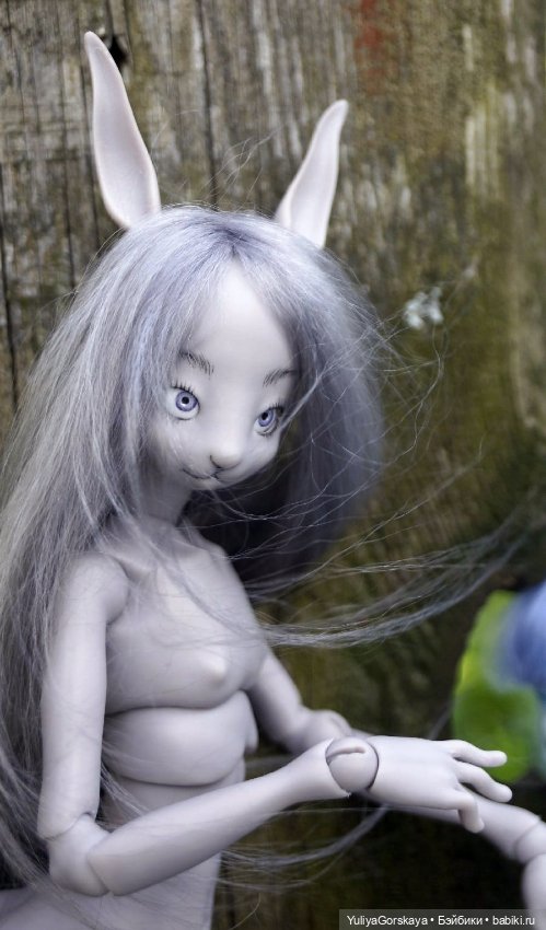 Зайка серенькая — Гибридизация кукол BJD (БЖД): пересадка головы (фото 2)