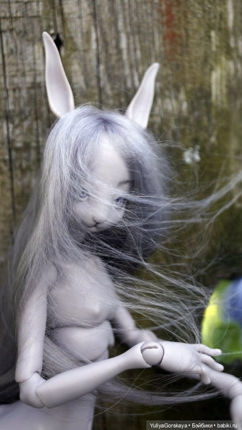 Зайка серенькая — Гибридизация кукол BJD (БЖД): пересадка головы (фото 6)