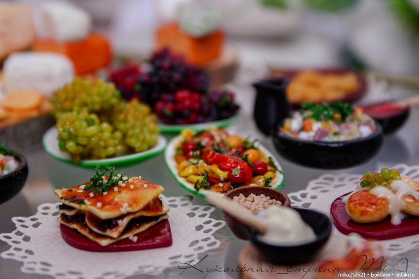 Приятного аппетита — Кукольная миниатюра своими руками: еда