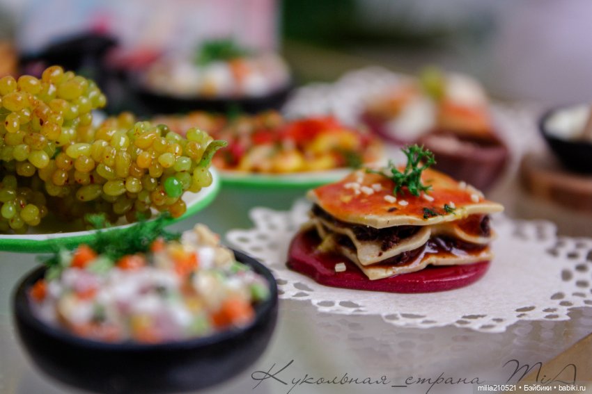 Приятного аппетита — Кукольная миниатюра своими руками: еда