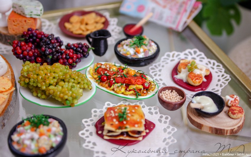 Приятного аппетита — Кукольная миниатюра своими руками: еда (фото 3)