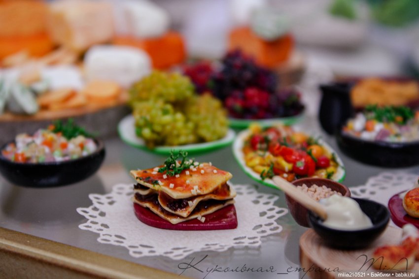 Приятного аппетита — Кукольная миниатюра своими руками: еда