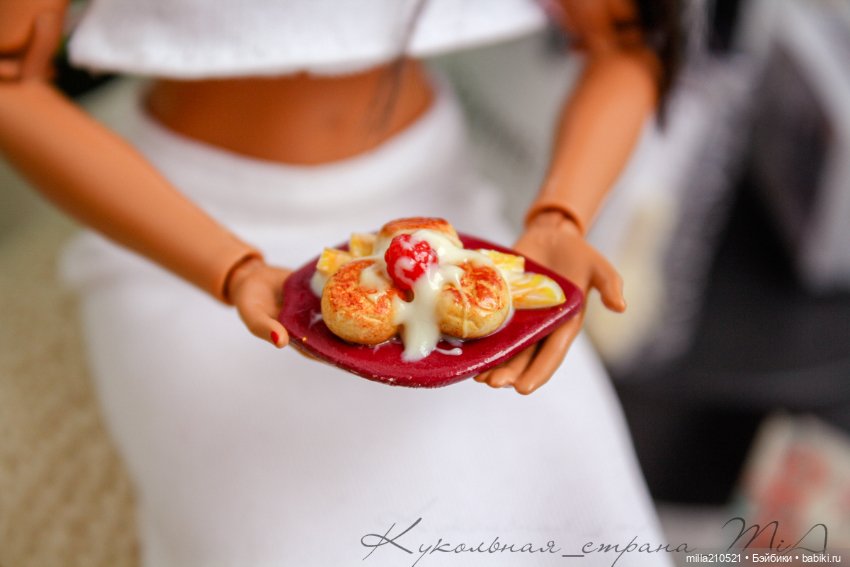 Приятного аппетита — Кукольная миниатюра своими руками: еда