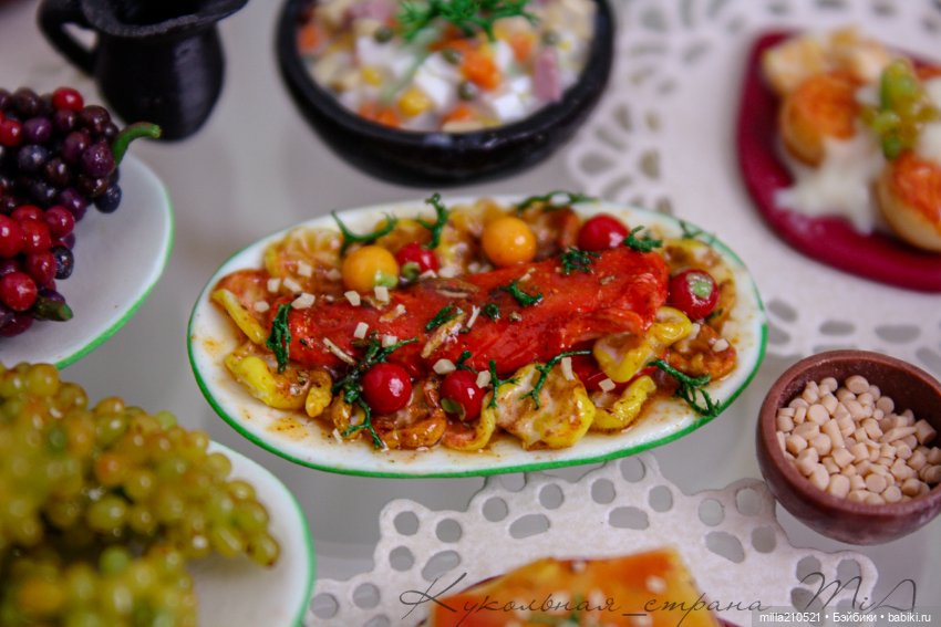 Приятного аппетита — Кукольная миниатюра своими руками: еда