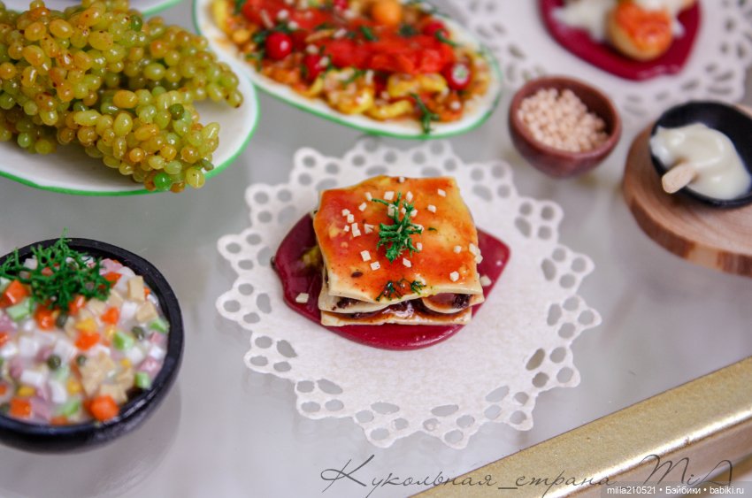 Приятного аппетита — Кукольная миниатюра своими руками: еда (фото 4)