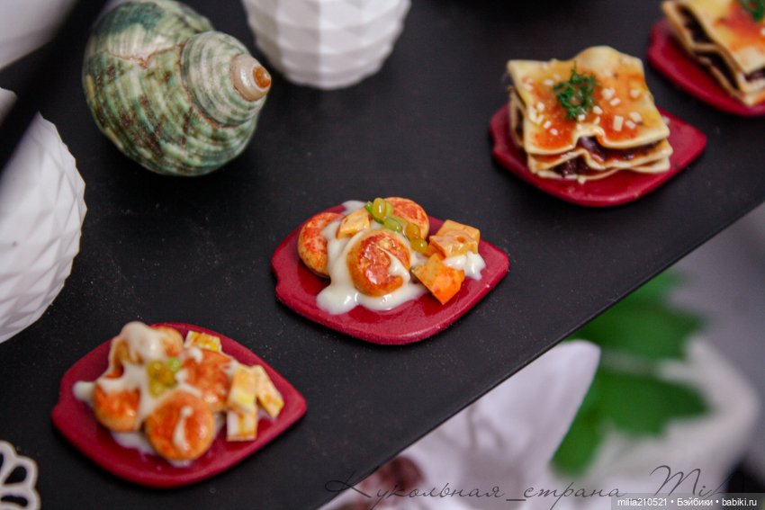 Приятного аппетита — Кукольная миниатюра своими руками: еда