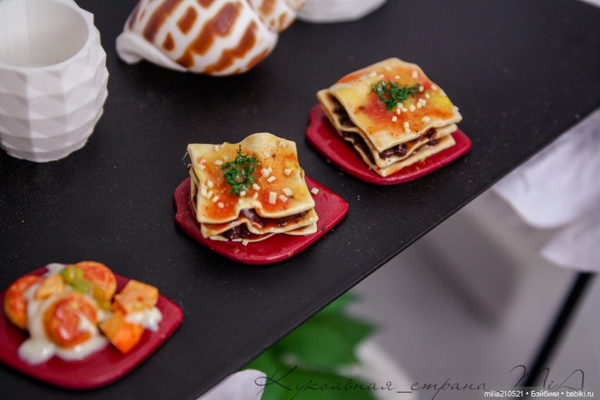 Приятного аппетита — Кукольная миниатюра своими руками: еда