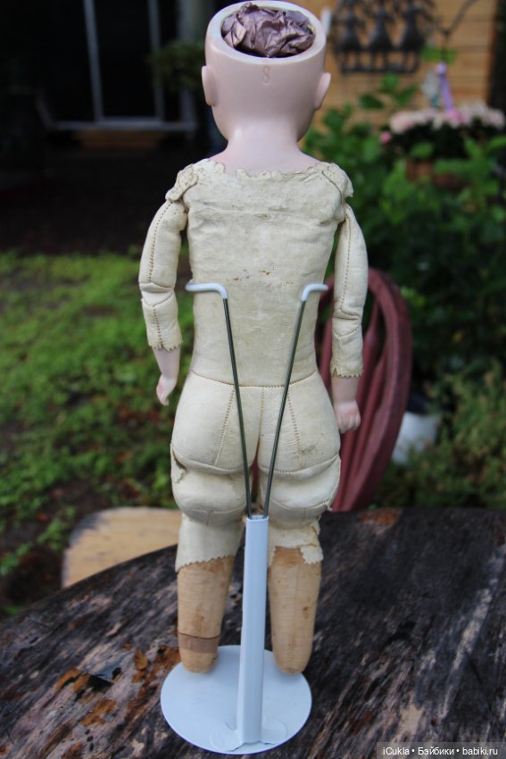 Девочка Кестнер 20" маркированная 8,на кожаном теле (фото 6)