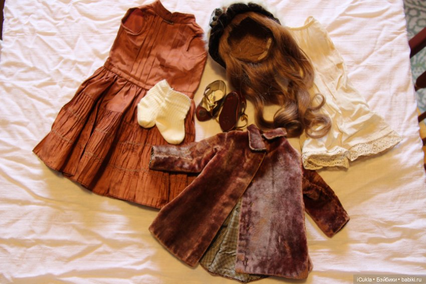 Девочка Кестнер 20" маркированная 8,на кожаном теле (фото 8)