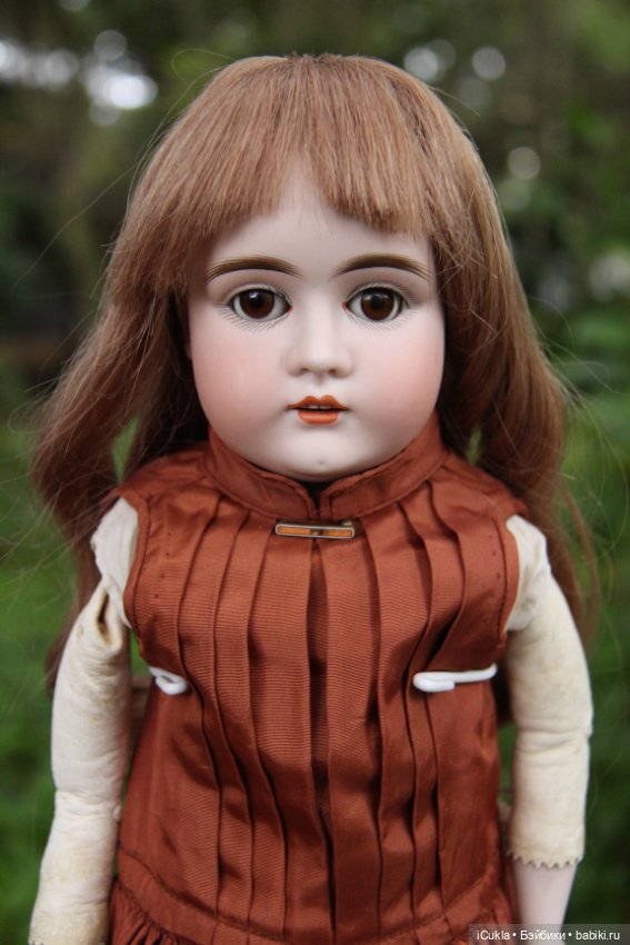 Девочка Кестнер 20" маркированная 8,на кожаном теле