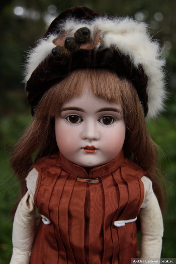 Девочка Кестнер 20" маркированная 8,на кожаном теле