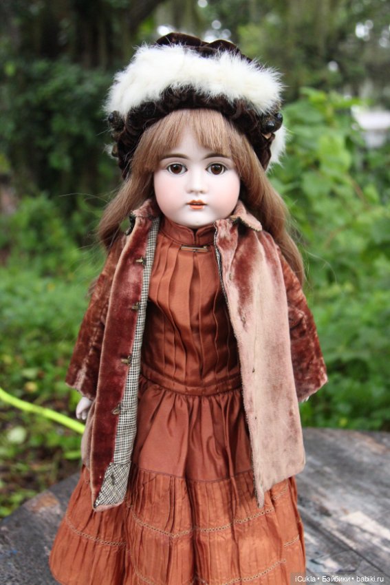 Девочка Кестнер 20" маркированная 8,на кожаном теле