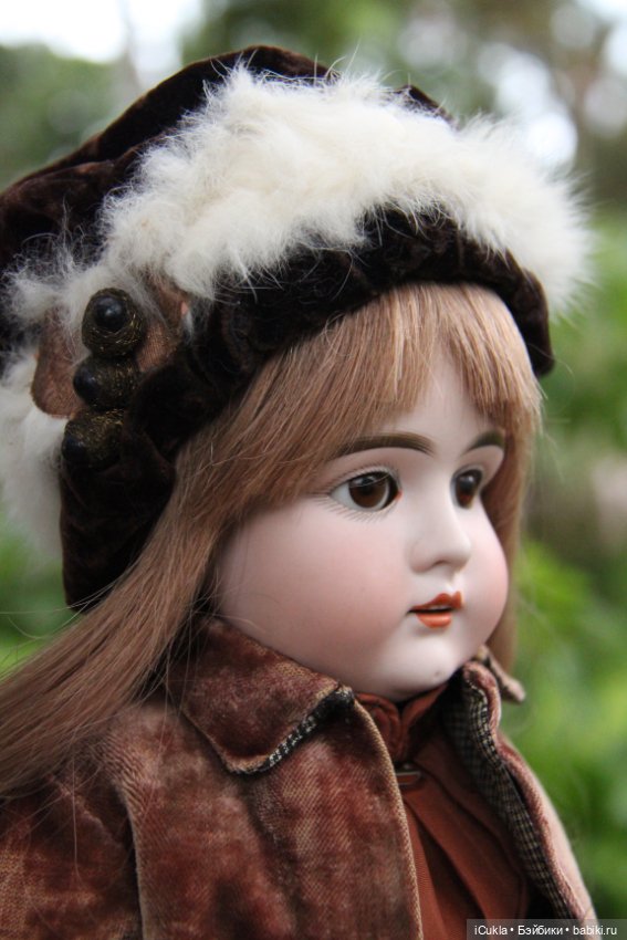 Девочка Кестнер 20" маркированная 8,на кожаном теле