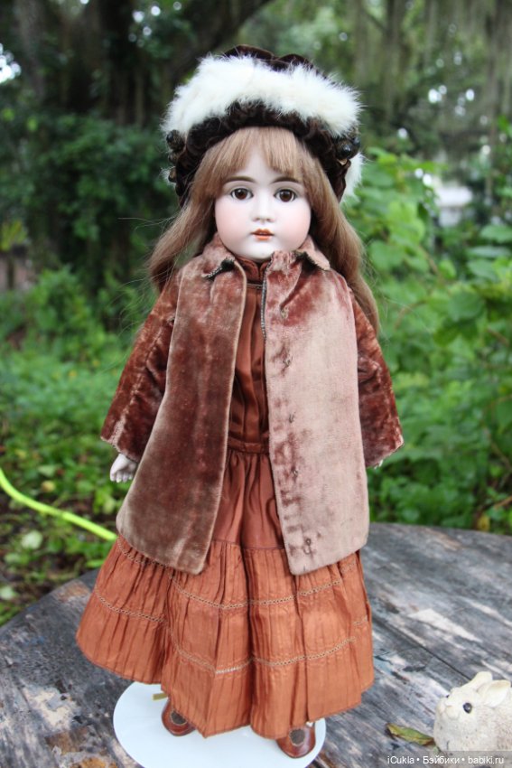 Девочка Кестнер 20" маркированная 8,на кожаном теле