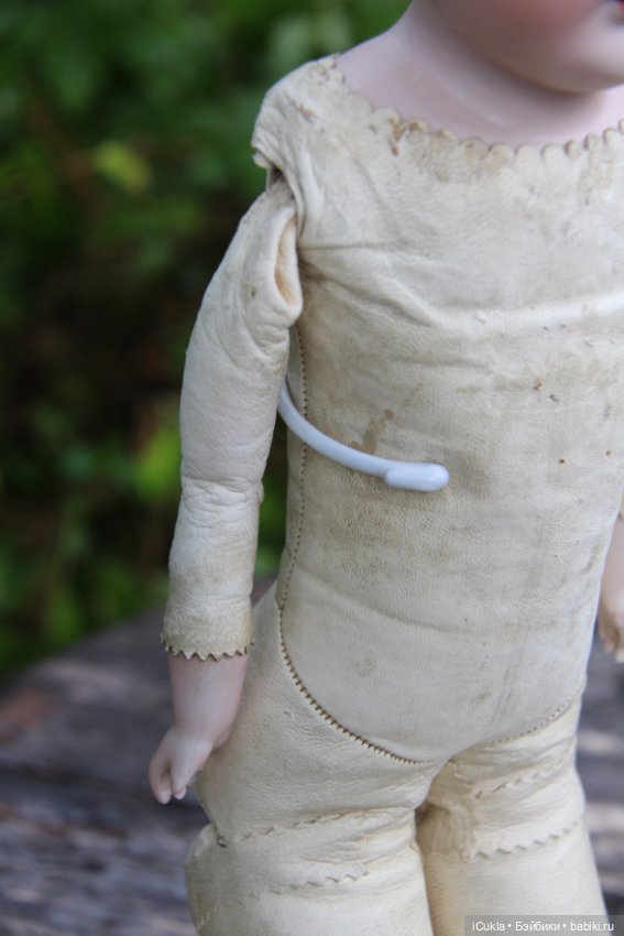 Девочка Кестнер 20" маркированная 8,на кожаном теле (фото 3)