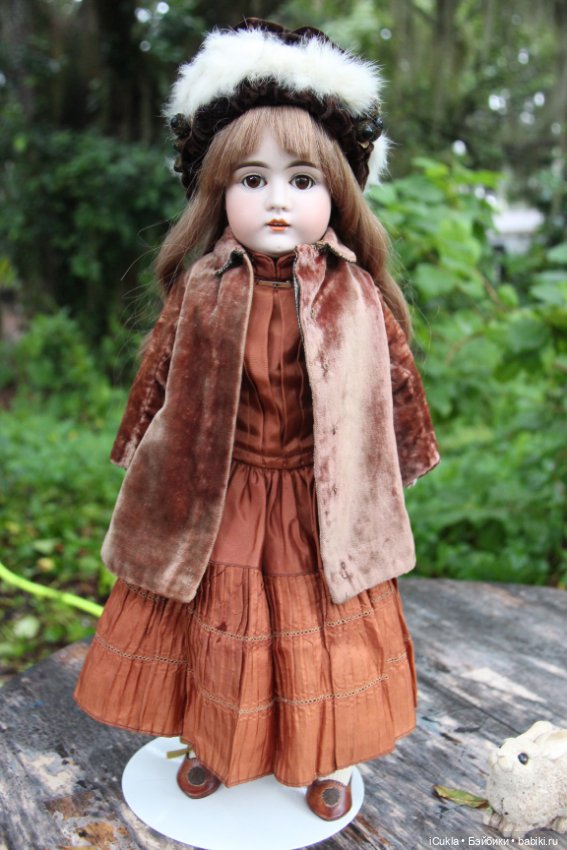 Девочка Кестнер 20" маркированная 8,на кожаном теле