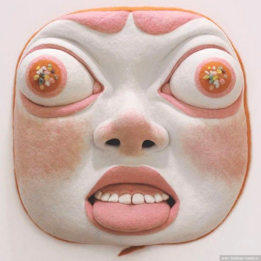 Скульптура в технике сухого валяния от Paolo Del Toro