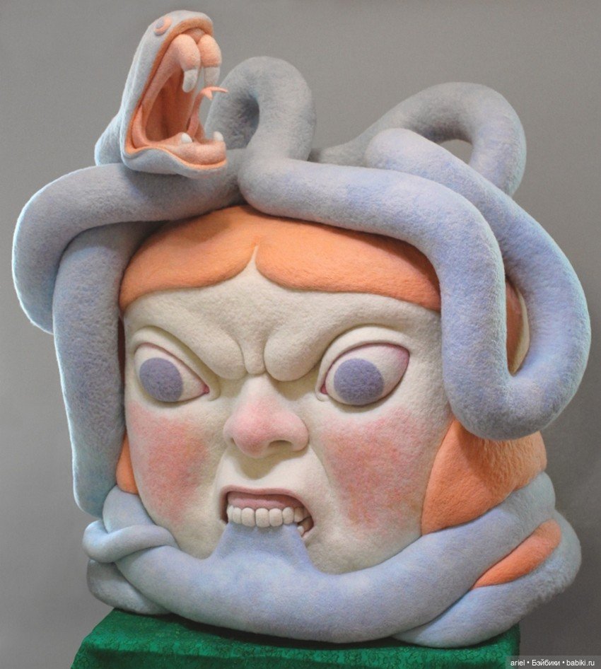 Скульптура в технике сухого валяния от Paolo Del Toro (фото 7)