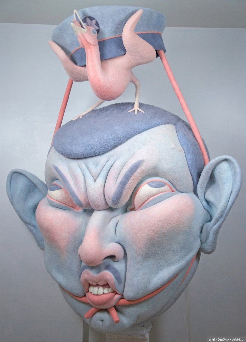 Скульптура в технике сухого валяния от Paolo Del Toro (фото 8)